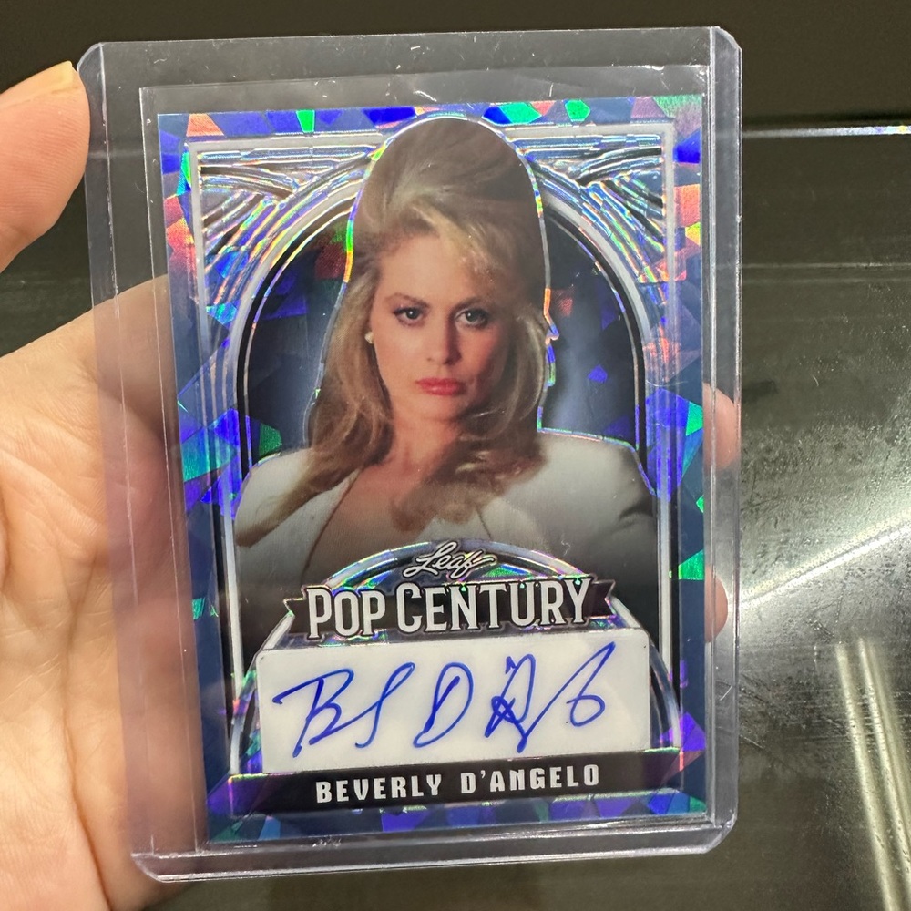 Leaf Pop Century Beverly D’Angelo 4/8 blue prism card
